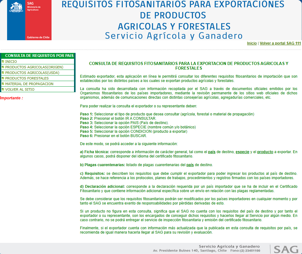 Buscador requisitos