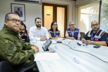 Ministra de Agricultura hace llamado a la responsabilidad en medio de incendios forestales que afectan a la Región de Ñuble